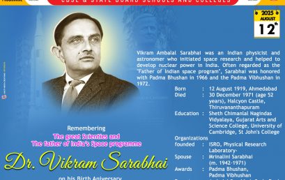 Vikram Sarabhai Jayanthi 2025